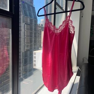 VICTORIA SECRET HOT PINK SLIP